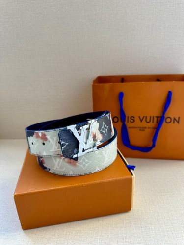 Super Perfect Quality LV Belts(100% Genuine Leather Steel Buckle)-4470