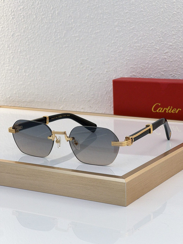 Cartier Sunglasses AAAA-5361