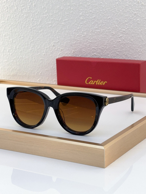 Cartier Sunglasses AAAA-5642