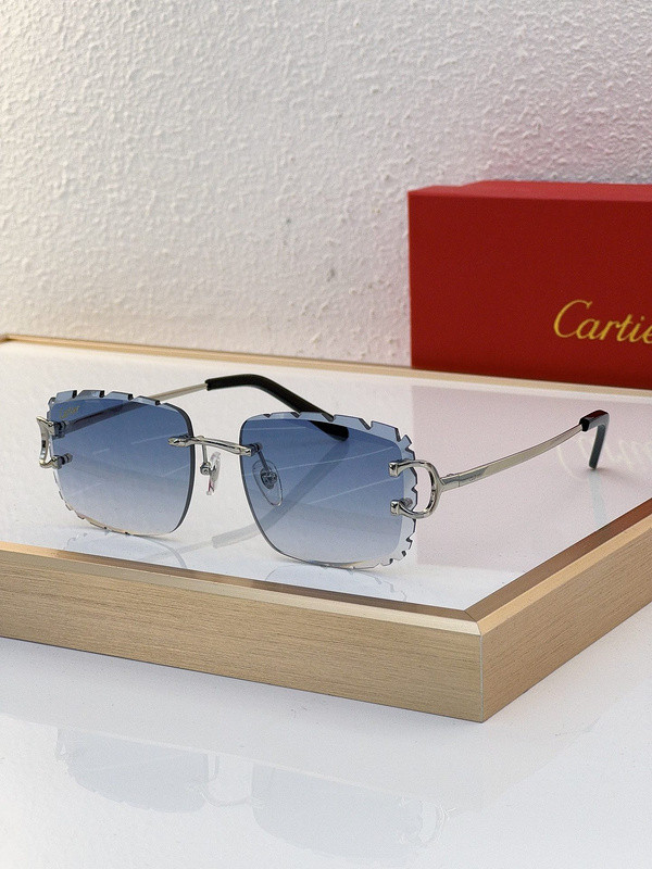 Cartier Sunglasses AAAA-5282
