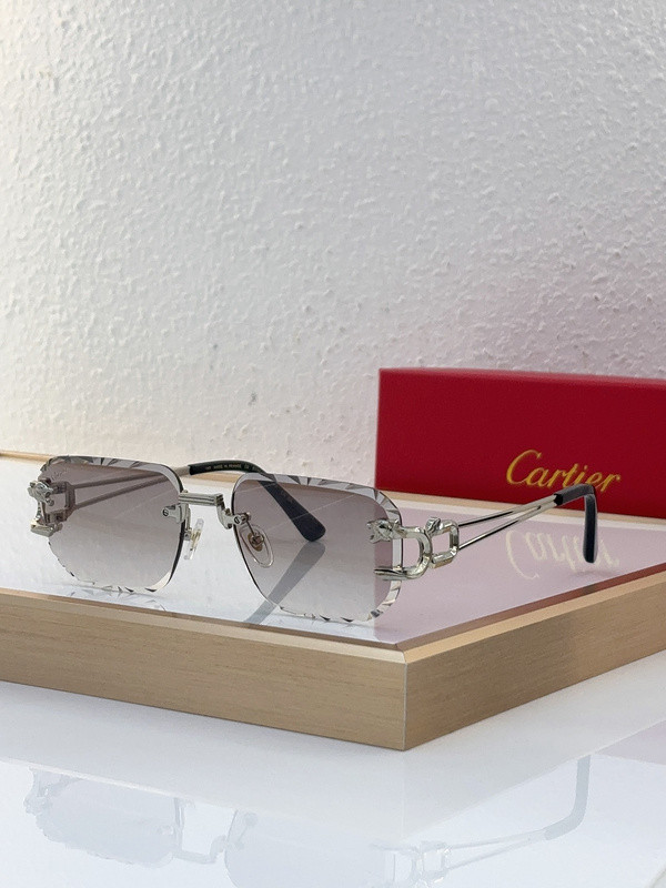 Cartier Sunglasses AAAA-5791