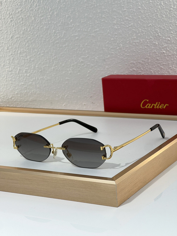 Cartier Sunglasses AAAA-5244