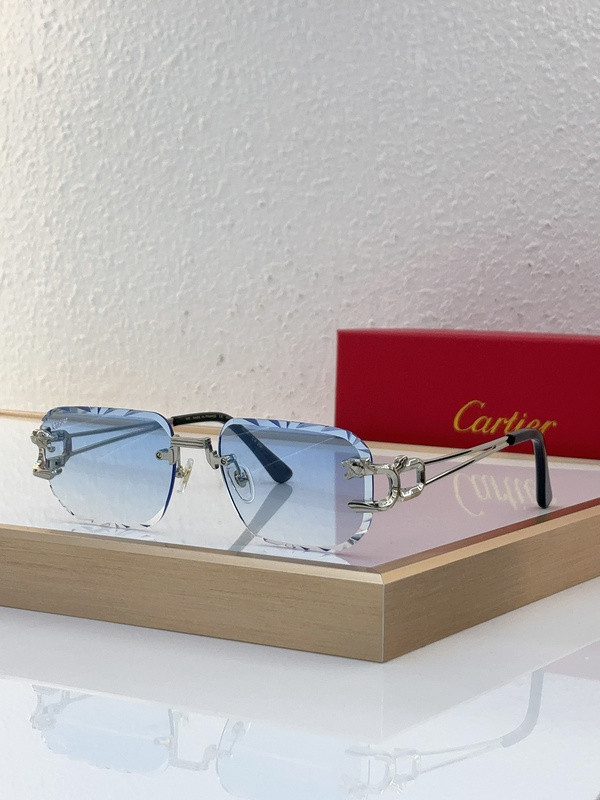 Cartier Sunglasses AAAA-5787