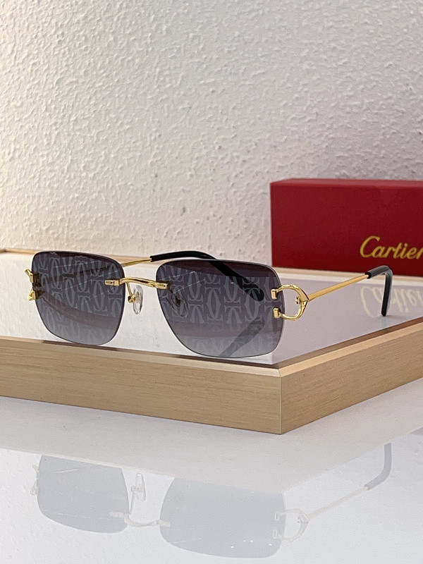 Cartier Sunglasses AAAA-5312