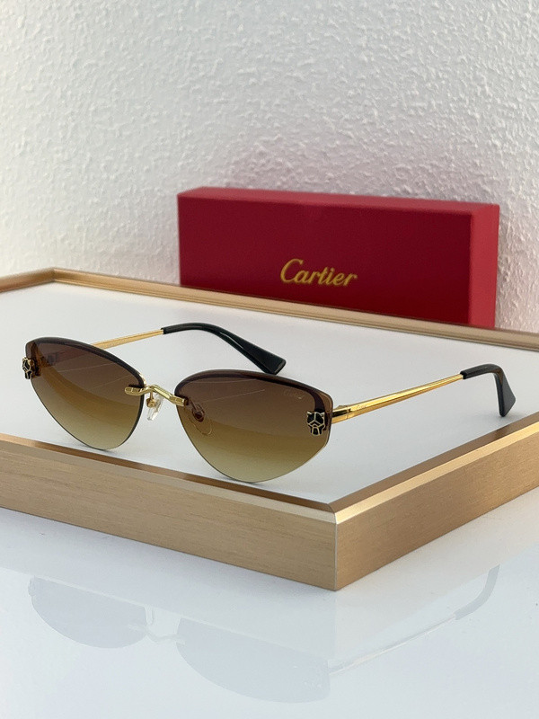 Cartier Sunglasses AAAA-5489