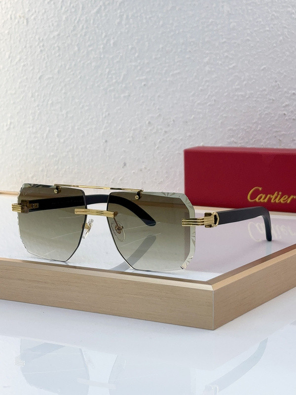 Cartier Sunglasses AAAA-5719