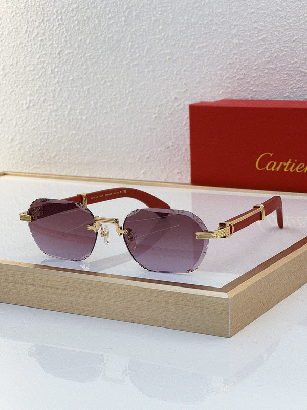 Cartier Sunglasses AAAA-5764