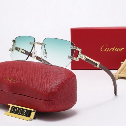Cartier Sunglasses AAA-2877