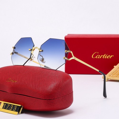 Cartier Sunglasses AAA-2810