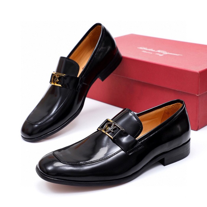 Ferragamo Men shoes 1：1 quality-429