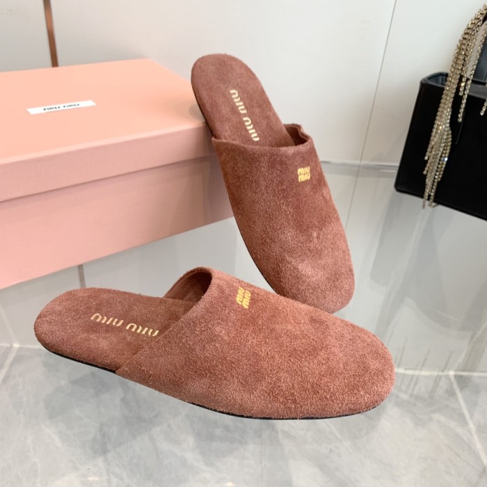 Miu Miu women slippers 1：1 quality-043