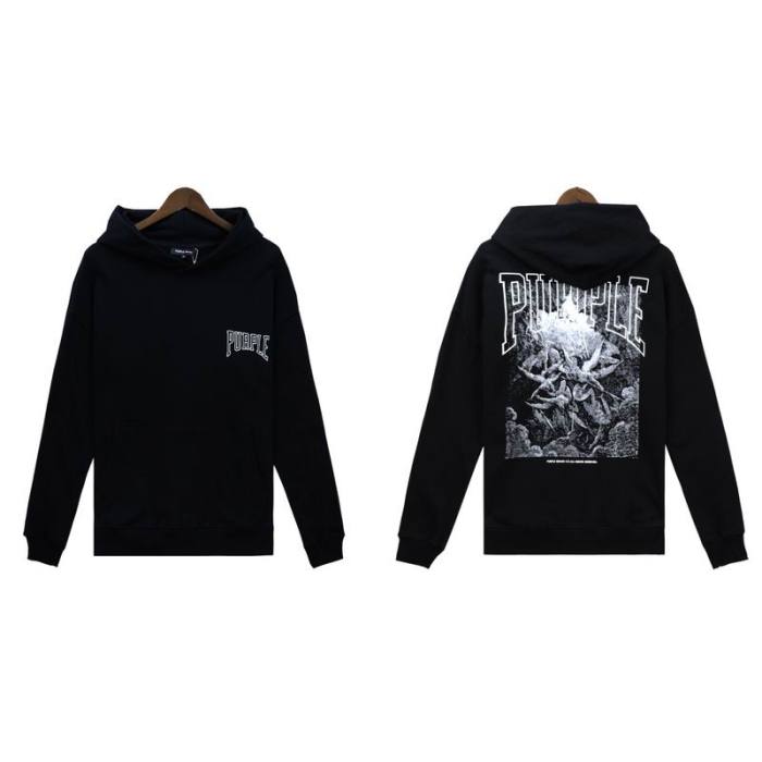 Purple men Hoodies-017(S-XL)