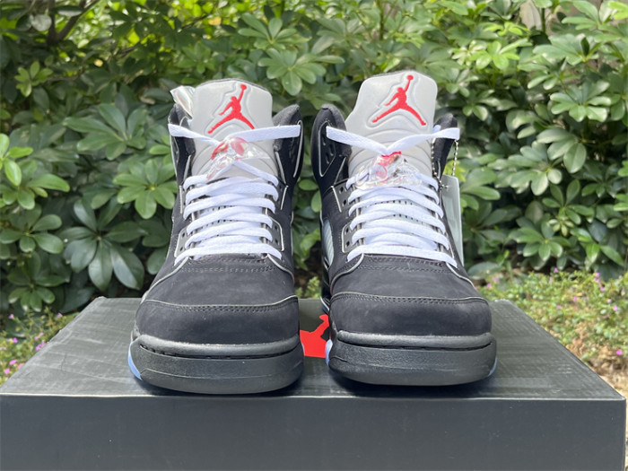 Authentic Air Jordan 5 “Black Metallic Reimagined”