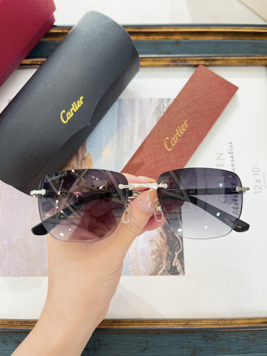Cartier Sunglasses AAAA-6166