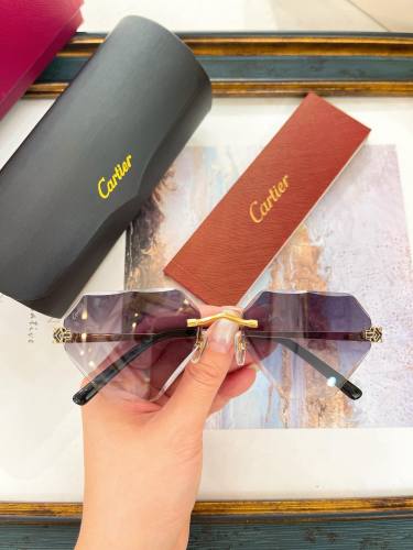 Cartier Sunglasses AAAA-8273