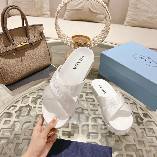 Prada women slippers 1：1 quality-143