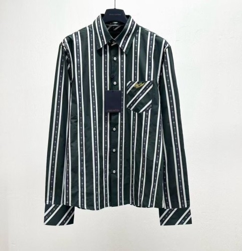 LV Shirt High End Quality-1206