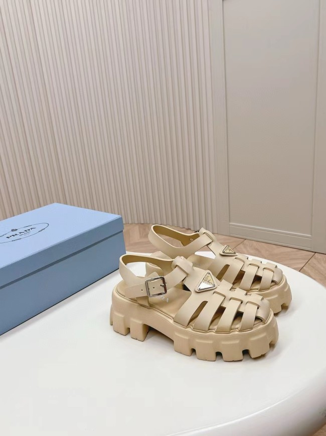 Prada women slippers 1：1 quality-157