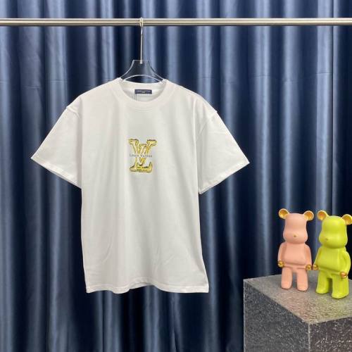 LV  t-shirt men-7300(XS-XL)