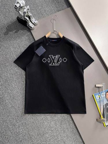 LV  t-shirt men-8603(XS-L)