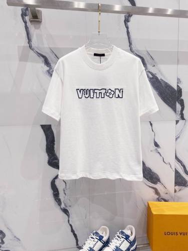 LV  t-shirt men-8107(S-XL)