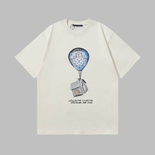 LV  t-shirt men-8393(S-XL)