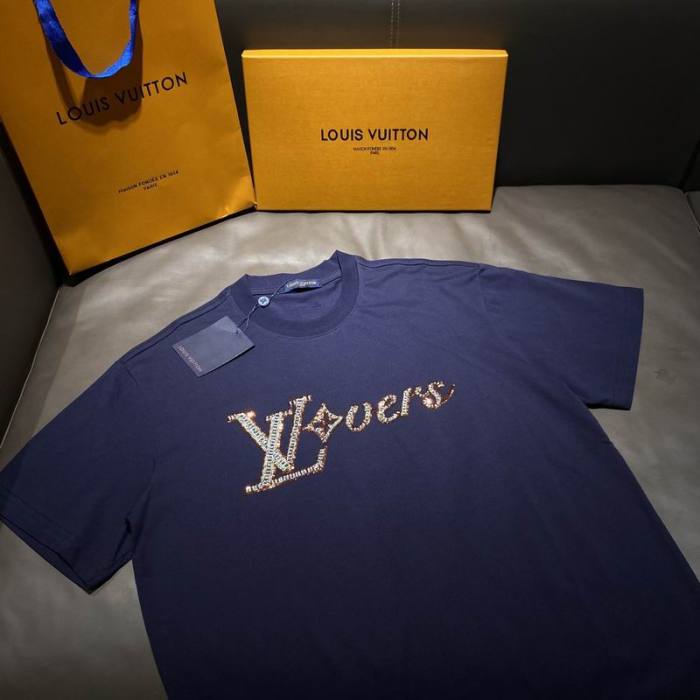 LV  t-shirt men-7876(S-XXL)