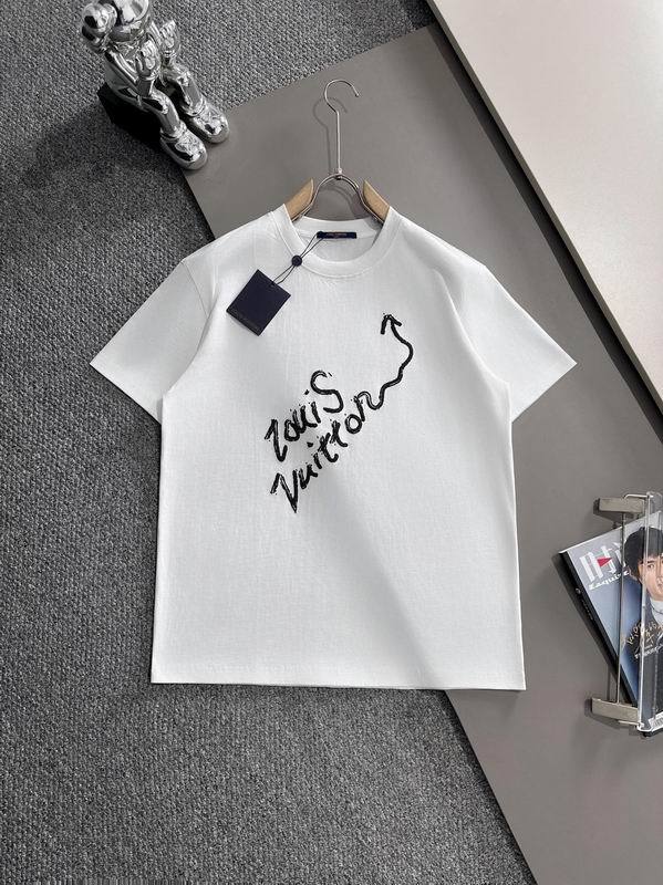 LV  t-shirt men-8419(XS-L)