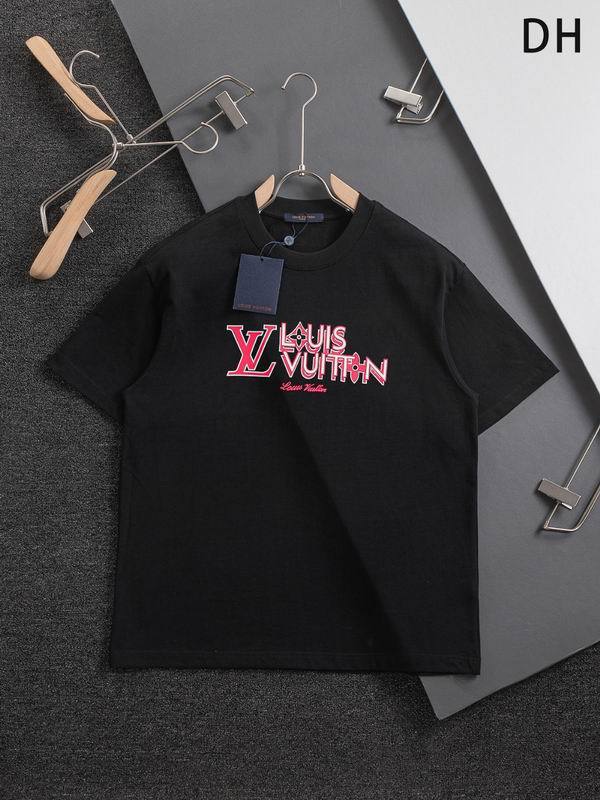 LV  t-shirt men-8285(S-XL)