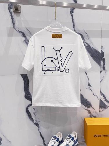 LV  t-shirt men-8108(S-XL)