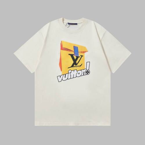 LV  t-shirt men-8387(S-XL)