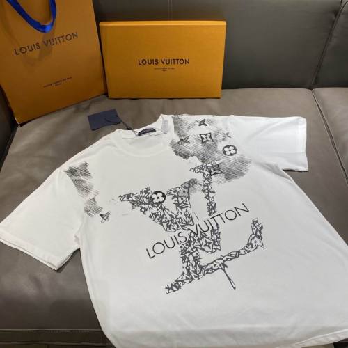 LV  t-shirt men-7857(S-XXL)