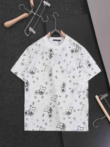 LV  t-shirt men-8343(S-XL)