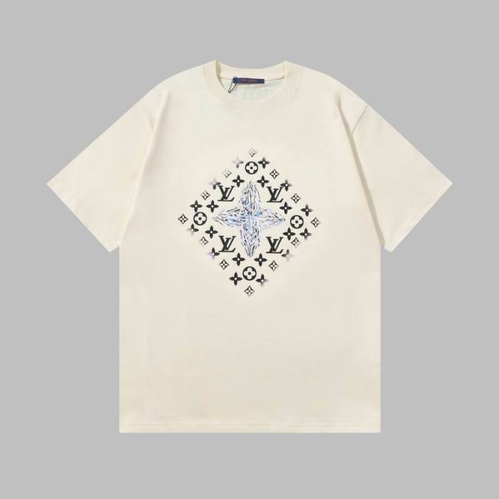 LV  t-shirt men-8371(S-XL)
