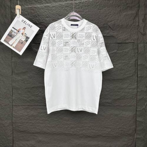 LV  t-shirt men-8931(S-XL)
