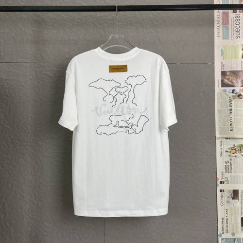 LV  t-shirt men-8966(S-XL)