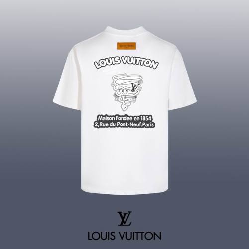 LV  t-shirt men-9163(XS-L)
