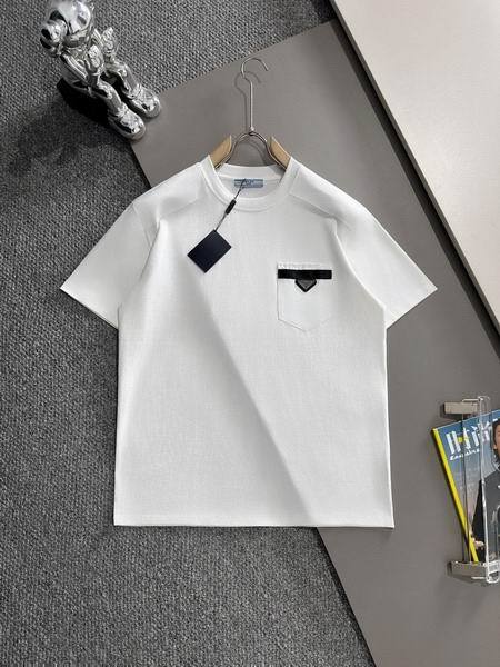 Prada t-shirt men-1386(XS-L)