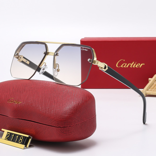 Cartier Sunglasses AAA-2406