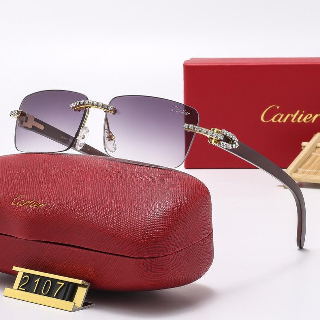 Cartier Sunglasses AAA-2355
