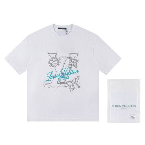 LV  t-shirt men-9394(S-XL)