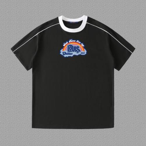 LV  t-shirt men-9571(XS-L)