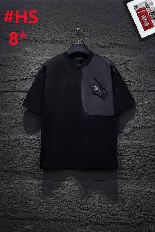 Prada t-shirt men-2019(S-XL)