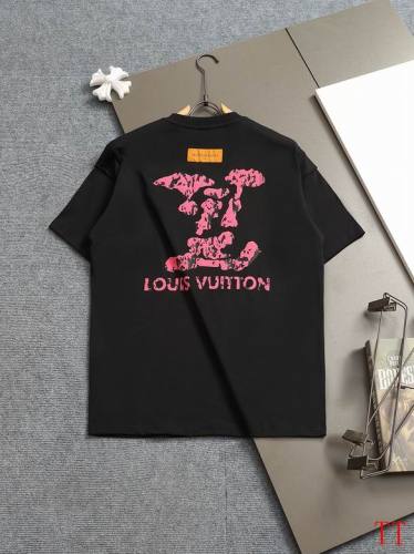 LV  t-shirt men-9502(XS-L)