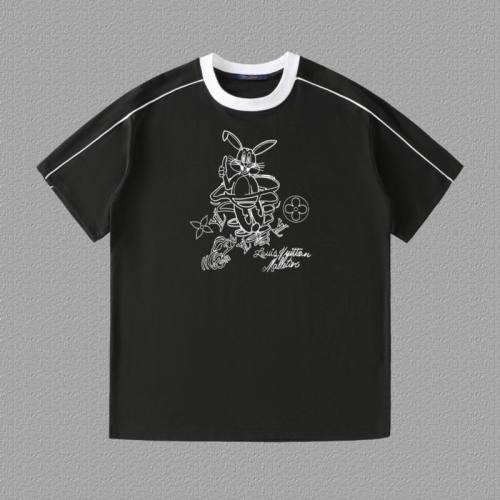 LV  t-shirt men-9566(XS-L)