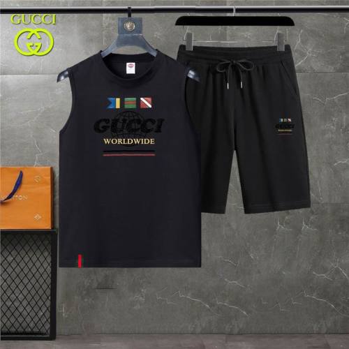 G short sleeve men suit-593(M-XXXL)