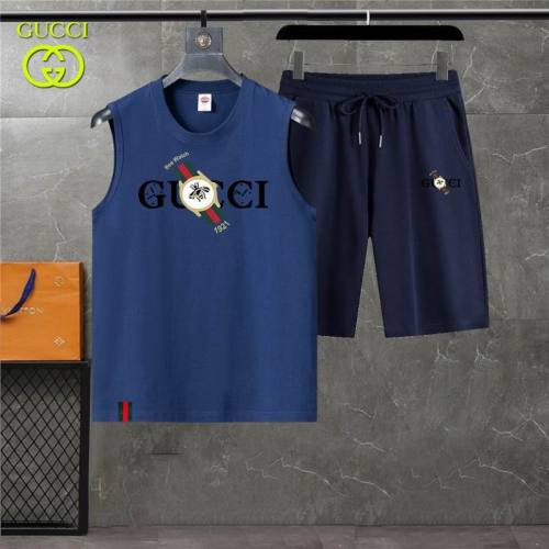 G short sleeve men suit-589(M-XXXL)