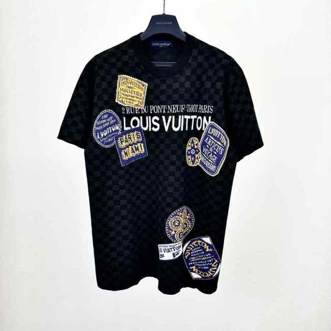 LV Shirt High End Quality-1260