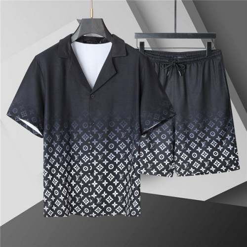 LV short sleeve men suit-290(M-XXXL)
