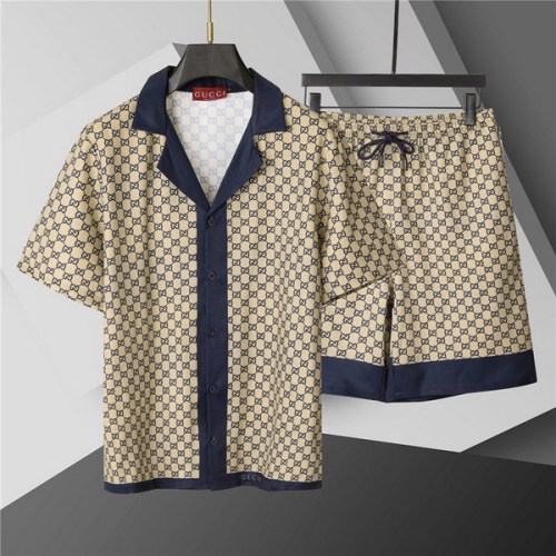G short sleeve men suit-599(M-XXXL)